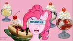 >:( banana banana_split cherry d:< dessert eyebrows eyewear female feral food fruit glasses ice_cream looking_at_viewer open_mouth parody plant serious serious_face silly solo sunglasses teeth tongue scobionicle99 friendship_is_magic goofy_goober_rock hasbro my_little_pony nickelodeon spongebob_squarepants pinkie_pie_(mlp) earth_pony equid equine horse mammal pony 16:9 widescreen