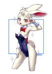 anthro areola biped bow_tie bulge clothed clothing crossdressing detailed_bulge erection erection_under_clothing femboy fur genital_outline hair inner_ear_fluff kemono long_ears looking_at_viewer male narrowed_eyes nipples open_mouth pawpads penis_outline pink_inner_ear pink_pawpads red_bow_tie red_eyes solo sparkles tan_body tan_fur tan_hair teeth tongue tuft white_inner_ear_fluff ffjjfjci ai_xiao_(ffjjfjci) lagomorph leporid mammal rabbit 2021 hi_res