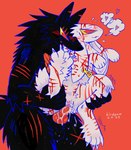anatomically_correct anatomically_correct_genitalia anatomically_correct_penis animal_genitalia animal_penis anthro anthro_on_anthro anthro_penetrated anthro_penetrating anthro_penetrating_anthro arm_scar balls bite black_balls black_tail blood bodily_fluids brown_body brown_fur canine_genitalia canine_penis carrying_another carrying_partner cheek_tuft claws clitoris cum cum_in_vagina cum_inside dominant duo ear_piercing ear_tag facial_tuft female female_penetrated fur genital_fluids genitals humanoid_vulva knot leg_grab looking_at_another looking_pleasured looking_up male male/female male_penetrating male_penetrating_female monotone_body monotone_fur nude_anthro nude_male orange_background penetration penile penile_penetration penis penis_in_vagina piercing pink_clitoris pink_heart pink_vulva predator/prey red_eyes red_penis scar semi-anthro sex shoulder_bite simple_background smile submissive sweat sweatdrop tail tuft vaginal vaginal_penetration white_body white_fur wounded yellow_sclera birdpaw_(artist) canid canine canis lagomorph leporid mammal rabbit wolf 2025 digital_drawing_(artwork) digital_media_(artwork) hi_res portrait three-quarter_portrait