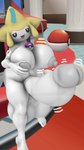 anthro balls big_balls big_breasts big_butt big_penis breasts butt genitals glans grey_glans grey_nipples gynomorph huge_balls huge_penis huge_thighs hyper hyper_balls hyper_genitalia hyper_penis intersex master_ball nipples penis pokeball thick_thighs white_body nilfkana nintendo pokemon generation_3_pokemon jirachi legendary_pokemon pokemon_(species) 3d_(artwork) 9:16 digital_media_(artwork) hi_res shaded soft_shading