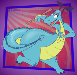 4_fingers anthro blue_body blue_scales eyelashes fingers gesture hand_gesture holding_object loser_gesture male musical_instrument musical_note musical_symbol open_palm pear-shaped_figure scales slightly_chubby solo symbol wide_hips wind_instrument woodwind_instrument gavanzude mythology reluctant_dragon dragon mythological_creature mythological_scalie scalie alternate_version_at_paywall alternate_version_at_source hi_res