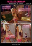 adolescent backstage brick_wall clothing continuation_at_paywall dress duo female female/female furniture red_clothing red_dress size_difference sofa text vore wall_(structure) young young_human bizyvore disney pixar turning_red zootopia abby_park_(turning_red) gazelle_(zootopia) human mammal 2025 3d_(artwork) comic digital_media_(artwork) english_text hi_res url