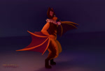 anthro beverage bubble_tea drinking fur holding_object male membrane_(anatomy) membranous_wings simple_background smile solo tail wings traknoch bat mammal 3d_(artwork) 3d_animation animated digital_media_(artwork) hi_res no_sound short_playtime turntable_(animation) webm