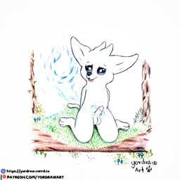 3_toes balls erection feet genitals grass masturbation open_mouth patreon_logo patreon_username penis plant solo text toes yordraw microsoft ori_(series) patreon xbox_game_studios ori_(ori) elemental_creature flora_fauna 1:1 hi_res traditional_media_(artwork) url
