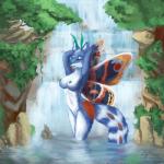 anthro areola breasts featureless_crotch female insect_wings lepidopteran_wings nipples nude outside skinny_dipping solo standing water waterfall wings lynxette spectre_(phantomfullforce) arthropod canid canine cecropia_moth fox hybrid insect lepidopteran mammal moth saturniid 1:1 hi_res