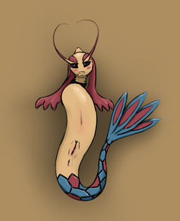 animal_genitalia animal_vulva anus belly_blush blush bodily_fluids body_blush cetacean_genitalia cetacean_vulva collar female feral genital_fluids genitals looking_at_viewer navel red_eyes simple_background solo tan_body vaginal_fluids vulva iuno nintendo pokemon generation_3_pokemon milotic pokemon_(species) hi_res