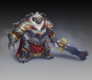 3_fingers 3_toes anthro armor black_claws black_eyebrows black_nose breastplate brown_eyes cape claws closed_frown clothed clothed_anthro clothed_male clothing eyebrows feet finger_claws fingers floppy_ears frown fully_clothed fully_clothed_anthro fully_clothed_male fur gem gradient_background grey_background grey_feet holding_melee_weapon holding_object holding_sword holding_weapon left-handed light male melee_weapon mouth_closed paladin pauldron red_cape red_clothing ruby_(gem) simple_background solo standing sword tan_body tan_fur toe_claws toes torn_cape torn_clothing weapon whisker_spots spaniel_reyes sir_pugsley canid canine canis domestic_dog mammal molosser pug small_molosser toy_dog 2021 colored digital_drawing_(artwork) digital_media_(artwork) english_description full-length_portrait hi_res lighting portrait shaded