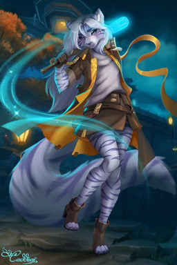 3_toes alternate_species anthro baseball_bat bat_(object) black_bottomwear black_clothing black_footwear black_high_heels black_jacket black_skirt black_topwear blue_body blue_ears blue_eyes blue_fur blue_tail bottomwear clothed clothing feet female footwear fur furrification gloves grey_hair hair handwear high_heels inner_ear_fluff jacket markings shirt shoes skirt solo standing striped_body striped_ears striped_markings striped_tail stripes tail tail_markings toes topwear tuft white_clothing white_shirt white_topwear caddea honkai:_star_rail mihoyo stelle_(honkai:_star_rail) felid mammal pantherine snow_leopard 2025 hi_res