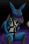 2014 absurd_res arms_behind_back ball_gag bdsm bed blindfold blue_fur bondage bound chrome-mmvii cuffs featureless_crotch fur gag harness hi_res imminent_rape kuro-no-yuki leather lucario male nintendo pet pillow pointy_ears pokémon ring saliva sitting slave spikes teeth video_games
Rating: Questionable
Score: 6
User: SnoopyYiffer05
Date: March 09, 2014
