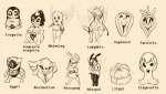 alternate_universe arthropod astigmatism breasts clothed clothing female final_froggit flying frogette_(under(her)tail) froggit genitals goo_creature loox migosp migospel moldessa moldsmal monster nipples nude parsnik pussy simple_background sitting standing thewill under(her)tail undertale undertale_(series) vegetoid whimsalot whimsun white_background wings