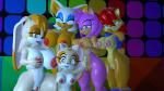 abstract_background anthro anthro_on_anthro areola big_areola big_breasts black_nose blue_eyes breasts brown_body brown_eyes brown_fur female female/female fur genitals green_eyes group hair half-closed_eyes huge_breasts looking_at_viewer narrowed_eyes nipples nude one_eye_closed open_mouth pink_body pink_fur pussy raised_arm red_hair shadow smile teeth wave white_body white_fur wink young segainfinity kabalmystic_(modeler) archie_comics sega sonic_the_hedgehog_(archie) sonic_the_hedgehog_(comics) sonic_the_hedgehog_(series) amy_rose cream_the_rabbit rouge_the_bat sally_acorn vanilla_the_rabbit bat chipmunk eulipotyphlan ground_squirrel hedgehog lagomorph leporid mammal rabbit rodent sciurid 16:9 2016 3d_(artwork) digital_media_(artwork) hi_res source_filmmaker_(artwork) widescreen