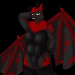 anthro bunny_costume clothing costume dragon fur furred_dragon furred_scalie hi_res male mamavixy muscular muscular_male mythological_creature mythological_scalie mythology pose scalie solo