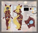 anthro drone female latex nipples penetrable_sex_toy ponyslut sex_toy solo visor conrie living_sex_doll absurd_res hi_res model_sheet