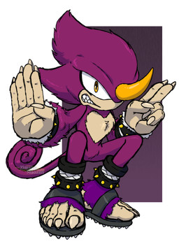 5_toes angry anthro claws crouching feet fur humanoid_feet male nails plantigrade purple_body purple_fur ripped_shoes sharp_nails solo toe_claws toes zimakum mythology sega sonic_the_hedgehog_(series) sonic_unleashed espio_the_chameleon canid canine chameleon lizard mammal mythological_canine mythological_creature reptile scalie werecanid werecanine werecreature werewolf absurd_res colored_sketch hi_res sketch