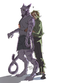 duo fur male male/male sex striped_body striped_fur stripes tail flucoze star_wars star_wars_rebels alexsandr_kallus garazeb_orrelios alien human humanoid lasat mammal absurd_res hi_res