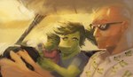 anthro bald biped car clothed clothed_anthro clothed_female clothed_human clothed_male clothing day dessert eyes_closed eyes_mostly_closed eyewear female food green_body green_hair green_scales grey_eyes group hair happy head_turned human_on_anthro husband_and_wife ice_cream inside_car inside_vehicle interspecies long_hair looking_at_another male male/female married_couple narrowed_eyes ponytail romantic romantic_couple scales short_hair side_view smile steering_wheel sunglasses trio vehicle yellow_sclera young young_anthro young_male eddodoodle cavemanon_studios i_wani_hug_that_gator inco_(iwhtg) olivia_halford trent_(iwhtg) baryonyx dinosaur human mammal prehistoric_species reptile scalie spinosaurid theropod 2025 absurd_res colored digital_media_(artwork) digital_painting_(artwork) hi_res painting_(artwork) father_(lore) father_and_child_(lore) mother_(lore) mother_and_child_(lore) parent_(lore) parent_and_child_(lore)