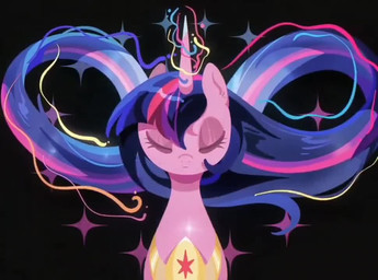 black_background eyes_closed female feral hair horn jewelry long_hair magic music necklace simple_background solo star tkotu1 friendship_is_magic hasbro my_little_pony mythology twilight_sparkle_(mlp) equid equine mammal mythological_creature mythological_equine unicorn animated short_playtime sound video