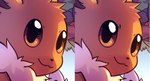 ambiguous_gender black_nose brown_body brown_eyes brown_fur cat_smile closed_smile day fur looking_at_viewer mouth_closed neck_tuft outside pupils sky smile solo tuft flavia-elric nintendo pokemon lux_(yapc) eevee generation_1_pokemon pokemon_(species) 2022 cropped digital_media_(artwork)