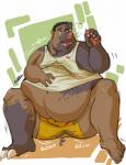 alcohol anthro barefoot beer belly beverage big_belly big_butt biped black_hair bubble butt captainjusticevirtsuoso clothed clothing domestic_pig drunk feet forebucks forepawz hair hi_res holding_beverage holding_object hooves human human_to_anthro male mammal midriff moobs navel obese obese_male open_mouth overweight overweight_male potion simple_background sitting solo species_transformation substance_intoxication suid suina sus_(pig) torn_clothing transformation transformation_potion weight_gain