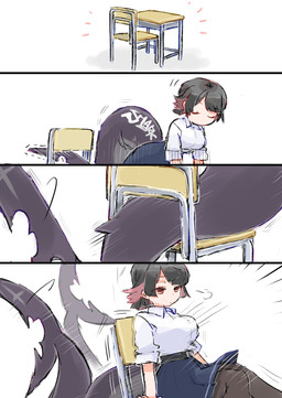 bottomwear breasts chair clothed clothed_female clothed_humanoid clothing desk female fully_clothed fully_clothed_female fully_clothed_humanoid furniture hair light_body light_skin medium_breasts school_desk school_uniform shark_tail shirt short_hair simple_background sitting skirt solo table tail topwear uniform white_background white_clothing white_shirt white_topwear az79709363 mihoyo zenless_zone_zero ellen_joe animal_humanoid aquatic aquatic_humanoid fish fish_humanoid humanoid shark_humanoid thiren 2025 hi_res sequence