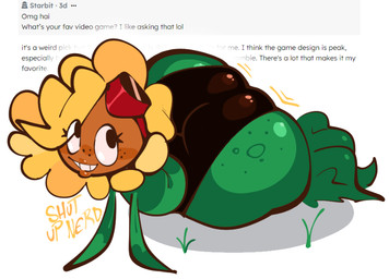 big_butt black_clothing black_eyes black_panties black_underwear brown_face brown_lips butt clothed clothed_female clothing eye_through_hair eyelashes eyelashes_through_hair eyewear eyewear_on_head female flower freckled_butt freckled_face freckles goggles goggles_on_head green_body green_skin hair huge_butt leaf leaf_arms light lips long_eyelashes looking_up motion_lines noseless not_furry panties plant red_eyewear red_goggles simple_background solo sunflower text tight_panties toothy_smile translucent translucent_hair underwear username white_background fizzooka electronic_arts plants_vs._zombies plants_vs._zombies_heroes popcap_games solar_flare_(pvz) elemental_creature flora_fauna flower_creature sunflower_(pvz) 2024 colored digital_drawing_(artwork) digital_media_(artwork) english_description english_text lighting shaded