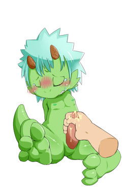 blush bodily_fluids cum disembodied_hand duo eyes_closed genital_fluids genitals looking_at_viewer male penis simple_background tapering_penis white_background chaoji_xiao_shou_he human mammal 2015 2:3 hi_res