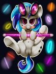 2014 absurd_res blue_hair blush cutie_mark equine female feral friendship_is_magic fur hair hi_res horn horse looking_at_viewer mammal my_little_pony pony purple_eyes pussy pussy_juice solo spread_legs spreading unicorn unknown_artist vinyl_scratch_(mlp) white_fur wings
Rating: Explicit
Score: 8
User: lemongrab
Date: February 19, 2014