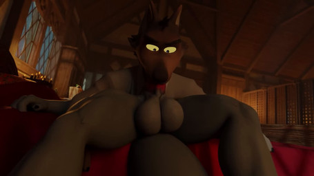 69_position against_surface anthro anthro_on_anthro anthro_penetrated anthro_penetrating anthro_penetrating_anthro balls bed bedroom bouncing_balls brown_body brown_fur candle candlelight ceiling cheek_tuft claws clothed clothed/nude clothing deep_throat duo erection fabric faceless_character faceless_male facial_tuft fellatio fur furniture fuzzy genitals grey_body grey_fur head_tuft humanoid_genitalia humanoid_penis inside intraspecies light lit_candle lying male male/male male_penetrated male_penetrating male_penetrating_male moan nude on_back on_bed on_bottom on_front on_top oral oral_only oral_penetration penetration penile penile_penetration penis penis_in_mouth red_blanket sex spread_legs spreading sucking tail thrusting topwear tuft window yellow_eyes yellow_sclera gostlywolf sound_warning valorlynz_(modeler) dreamworks puss_in_boots_(franchise) the_bad_guys death_(puss_in_boots) mr._wolf_(the_bad_guys) canid canine canis mammal wolf 16:9 3d_(artwork) 3d_animation animated crossover digital_media_(artwork) hi_res loop short_playtime sound video widescreen