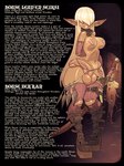 balls big_balls big_breasts big_penis boots breasts brown_boots brown_clothing brown_collar brown_footwear clothing collar duo female footwear genitals gynomorph gynomorph_focus hair hair_over_eyes high_heels huge_breasts huge_penis humanoid_pointy_ears ineffective_clothing intersex intersex_focus kunai long_hair maebari melee_weapon not_furry pasties penis pink_clothing pink_thong pink_underwear platform_footwear platform_heels pointy_ears shoes sword text thick_thighs thong torn_thigh_highs underwear vial weapon white_hair wide_hips rapscallion elf human humanoid mammal 2023 english_text hi_res story