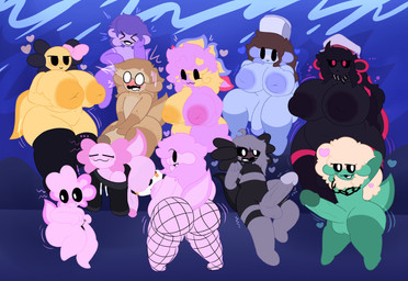 balls big_balls big_breasts big_butt big_penis blush blush_lines breasts butt chain clothing eyewear female fishnet_clothing genitals glasses group gynomorph heart_symbol hoodie huge_breasts huge_butt hyper hyper_breasts hyper_butt intersex male penis thick_thighs topwear underwater water hornyicakes annabee_(woebeeme) axo_(axouwur) cake_(hornyicakes) licorice_(oxyoxyoxyox) mid_the_axolotl moka_(mokawuf) nimby_(nimbynimbasa) smoothie_(milkyeightysix) stel_(orangeparallel) thea_(slushea) amphibian aquatic axolotl mole_salamander salamander 2024 absurd_res character_request digital_media_(artwork) hi_res
