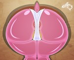 anthro anus anus_peek bent_over big_butt biped butt camel_toe clothing faceless_character female fur genitals glistening glistening_butt glistening_thighs glory_wall huge_butt labia_peek panties pink_anus pink_body pink_fur plump_labia puffy_anus pussy rear_view shadow short_tail solo tail tan_body tan_fur text thick_thighs through_wall underwear white_clothing white_panties white_underwear wide_hips renegade-157 sega sonic_the_hedgehog_(series) amy_rose eulipotyphlan hedgehog mammal hi_res