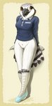 2021 absurd_res accipitriform anthro avian beach bird bottomless breasts clothed clothing digital_media_(artwork) female fish_birb footwear genitals hi_res lizzy_(fish_birb) long_sleeves osprey partially_clothed polo_shirt pussy seaside shirt solo topwear