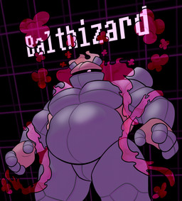 1_eye anthro barazoku church male metallic_body musclegut muscular muscular_anthro muscular_male pecs robotic slightly_chubby smoke solo vasgore deltarune undertale_(series) balthizard_(deltarune) darkner reptile robot_anthro scalie turtle absurd_res hi_res