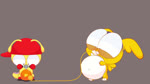 air_inflation air_pump antennae_(anatomy) belly belly_blush belly_expansion belly_inflation big_belly blush blush_lines body_blush bulging_eyes bursting clothing creaking cross-popping_vein expansion hat headgear headwear hose hose_in_mouth hose_inflation huge_belly huge_eyes hyper hyper_belly hyper_inflation inflation inflation_fetish o~o popping pump red_background simple_background x_eyes yellow_hose pukupukucharu sound_warning 16:9 2022 animated character_request short_playtime sound webm widescreen