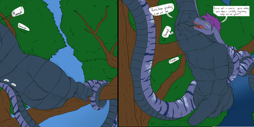 abdominal_bulge anthro anthro_prey arm_over_head arms_above_head aroused balls belly belly_humping big_balls big_penis branch canopy carrying_another dialogue duo endosoma erection face_imprint feral feral_pred fondling_internal_bulge forest forest_background genitals grope groping_crotch hair hanging_belly head_imprint huge_penis imprint legs_together male male/male male_pred mane masturbation muffled nature nature_background on_shoulders oral_vore penis plant predator/prey prey_imprint prey_outline rubbing_penis safe_vore same_size_vore soft_vore squirming stretchy_belly stroking_penis struggling struggling_prey tail_rubbing talking_to_another talking_to_belly talking_to_partner talking_to_prey tenting text thighs_together tight_belly tree vore willing_prey conditional_dnp samagthrav2 halo_(series) microsoft xbox_game_studios montiga_(montiga) alien reptile sangheili scalie snake absurd_res comic english_text hi_res