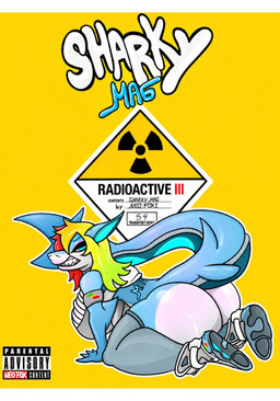 big_butt blue_body blue_eyes bra breasts butt clothing female footwear jaws lace_bra nike_mag pointy_ears radioactive shark_tail shark_teeth sharp_teeth shoes smile sneakers socks solo street_art streetwear teeth text thick_thighs underwear white_clothing white_footwear white_shoes white_sneakers neofox1 back_to_the_future nike parental_advisory sharky_mag aquatic fish humanoid shark 2015 english_text hi_res letterbox