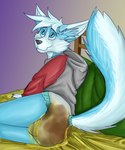 2019 ambiguous_gender anthro archived_source bodily_fluids canid canine clothing cole_(liftzors) detailed_background diaper digital_drawing_(artwork) digital_media_(artwork) feces fennec_fox filth fox fur genital_fluids hi_res hoodie leaking_diaper lying mammal marealeopard messy_diaper raised_tail scatplay smile soiled_diaper soiling solo tail topwear true_fox urine wet_diaper wetting