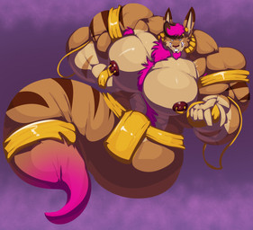 5_fingers anthro belt big_muscles big_pecs body_hair bracelet chest_hair earpiece fingers front_view fur grin hair huge_muscles huge_pecs hyper hyper_muscles hyper_pecs jewelry looking_at_viewer male multicolored_body multicolored_fur multicolored_hair muscular muscular_anthro muscular_male necklace nipple_piercing nipples pecs piercing red_nipples smile solo bobert rob_(rgmbleh) genie mammal rodent sciurid tree_squirrel 2021