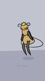 4_arms 6_arms annoyed antennae_(anatomy) anthro biped black_sclera crown duo eyelashes female flying frown headgear jump_rope multi_arm multi_limb queen royalty simple_background tan_body text white_eyes wings yellow_body rare_doodle ant ant_queen arthropod bee hymenopteran insect queen_bee 2023 9:16 animated english_text hi_res short_playtime signature sound webm