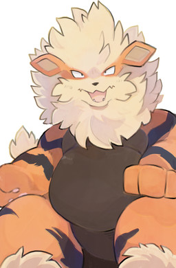 anthro anthrofied belly biped black_body black_fur black_stripes blush blush_lines brown_body brown_fur cheek_tuft cute_fangs facial_tuft fangs featureless_crotch fluffy front_view fur handpaw head_tuft kemono looking_at_viewer male male_anthro mane multicolored_body multicolored_fur neck_tuft nude nude_anthro nude_male open_mouth orange_body orange_ears orange_fur overweight overweight_anthro overweight_male pawpads paws pink_pawpads pokemorph simple_background sitting solo striped_body striped_fur stripes tan_body tan_fur tan_inner_ear teeth tuft white_background tinntira nintendo pokemon arcanine canid canine generation_1_pokemon mammal pokemon_(species) colored digital_media_(artwork) half-length_portrait hi_res portrait shaded