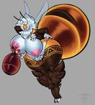 abdomen_markings antennae_(anatomy) anthro arched_back areola arm_tuft arthropod_abdomen bangs belly bent_leg big_areola big_breasts big_butt big_nipples black_antennae black_hair breast_grab breast_squish breastfeeding breasts breasts_on_face brown_arms brown_legs brown_markings butt circle_eyebrows claws collarbone curvy_figure duo extreme_size_difference eyebrows female female/female fluffy fluffy_hair front_view fur glistening glistening_abdomen glistening_abs glistening_areola glistening_arms glistening_body glistening_breasts glistening_butt glistening_eyes glistening_face glistening_fur glistening_hair glistening_hands glistening_hip glistening_knees glistening_legs glistening_nipples glistening_pubes glistening_shoulders glistening_thighs glistening_wings hair hand_behind_head hand_on_abdomen hand_on_another's_breast hand_on_breast hand_on_hip hand_on_own_breast highlights_(coloring) holding_breast hourglass_figure huge_breasts huge_butt hyper hyper_breasts knee_tuft leaning leaning_forward leg_markings leg_tuft logo long_hair looking_at_another looking_at_partner looking_pleasured markings micro micro_on_breast mouth_on_breast neck_tuft nipple_piercing nipples one_eye_closed open_mouth open_smile piercing pink_areola pink_nipples pubes puffy_areola puffy_nipples raised_arm red_abdomen red_body red_butt short_hair short_stack side_bangs simple_background size_difference slightly_chubby slightly_chubby_anthro slightly_chubby_female small_waist smile socks_(marking) spotted_shoulders spotted_wings squish tan_body tan_breasts thick_thighs thigh_markings three-quarter_view toe_claws tongue tongue_out triangle_(shape) tuft voluptuous white_belly white_body white_breasts white_fingers white_fur white_hair white_hands white_pubes wide_hips wings wink wrist_tuft yellow_abdomen yellow_body yellow_hands idlepotoo mellifera_(duragonart) naomi_(duragonart) arthropod bee beetle cucujoid hymenopteran insect ladybug 2025 absurd_res alternate_version_at_source artist_logo colored digital_media_(artwork) full-length_portrait hi_res portrait shaded signature soft_shading