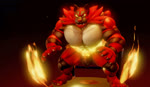 5_fingers 5_toes abs anthro biceps big_butt biped black_body black_fur bulge butt claws clothed clothing detailed_bulge feet fighting_ring fingers fire fur genital_outline genitals humanoid_genitalia humanoid_penis long_tail male manly mature_anthro mature_male muscular muscular_anthro muscular_male nipples pecs penis penis_outline red_body red_fur simple_background skimpy smile solo speedo standing swimwear tail thick_thighs toes topless underwear white_body white_fur wrestler cursedmarked nintendo pokemon felid generation_7_pokemon incineroar mammal pokemon_(species) 2017 3d_(artwork) 3d_animation animated digital_media_(artwork) hi_res high_framerate loop no_sound short_playtime turntable_(animation) webm