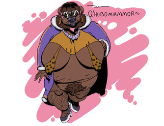 anthro bangs belly big_belly big_breasts bikini bimbofication blue_lipstick breasts brown_body brown_hair brown_skin cellulite clothed clothing ear_piercing ear_ring elderly elderly_anthro eyeshadow eyewear female fishnet_clothing fishnet_leggings fishnet_legwear fishnet_stockings fluffy_cuffs footwear fupa gem glasses hair headlight high_heels hoop_ear_ring huge_belly huge_breasts huge_fupa huge_lips hyper hyper_breasts jacket jewelry leggings legwear lips lipstick makeup mature_female mostly_nude necklace nipples nude obese obese_anthro open_clothing open_jacket open_shirt open_topwear overweight overweight_anthro partially_clothed pearl_(gem) pearl_necklace piercing pubes ring_piercing shawl shirt shoes simple_background skimpy solo standing stretchmarks swimwear thick_lips thick_thighs thigh_highs topwear two-piece_swimsuit walking olimacdoodles bea_(grannybase) bear mammal 2025 colored digital_drawing_(artwork) digital_media_(artwork) shaded watermark trans_(lore) trans_woman_(lore)