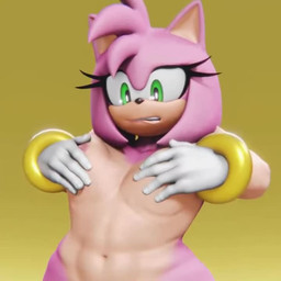 5_fingers anthro bouncing_breasts bracelet breast_fondling breast_play breasts clothing female fingers fondling gloves green_eyes hand_on_breast handwear jewelry muscular muscular_anthro muscular_female nervous nipples nude nude_anthro nude_female pink_body pink_nipples small_breasts solo vulkyasha sega sonic_the_hedgehog_(series) amy_rose eulipotyphlan hedgehog humanoid mammal 1:1 3d_(artwork) 3d_animation animated digital_media_(artwork) high_framerate loop short_playtime sound video