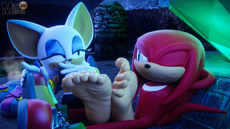 5_toes anthro barefoot blue_eyeshadow curling_toes duo eyeshadow feet female foot_fetish foot_focus fur humanoid_feet makeup male male/female master_emerald musky_shoes one_eye_closed plantigrade red_body red_fur shoes_removed teasing_with_feet toes white_body white_fur wrinkled_feet wrinkles milkmeister3d sega sonic_the_hedgehog_(series) knuckles_the_echidna rouge_the_bat echidna mammal monotreme 16:9 2025 3d_(artwork) 4k absurd_res digital_media_(artwork) hi_res widescreen