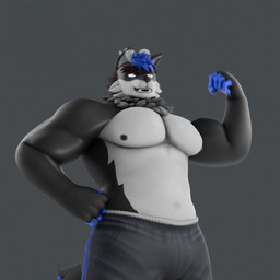 anthro big_muscles big_pecs blue_eyes bottomwear clothed clothing duo expansion growth male male/male musclegut muscular muscular_male overweight overweight_anthro overweight_male pants pecs pose shirtless shirtless_anthro shirtless_male size_difference topless topless_anthro topless_male doncheco mythology mikel_(thedoge28) sethli_doncheco canid canine dragon hybrid mammal mythological_creature mythological_scalie scalie 1:1 3d_(artwork) 3d_animation animated digital_media_(artwork) short_playtime sound spanish_audio video