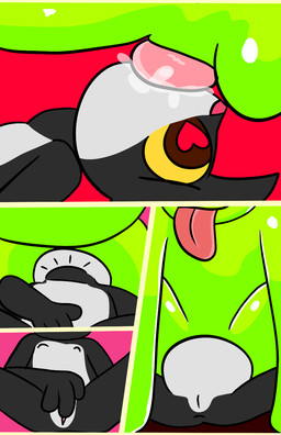 abdominal_bulge belly fellatio female feral forced forced_oral male masturbation oral penile sex young conditional_dnp theyiff canid canine canis domestic_dog mammal mephitid skunk comic hi_res letterbox
