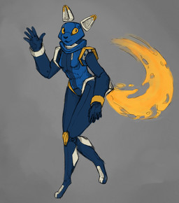 5_fingers anthro biped blue_body breasts female fingers gesture grey_background looking_at_viewer machine mascot simple_background smile solo standing waving waving_at_viewer wide_hips yellow_eyes sin-claire-2000 e621 esix android domestic_cat felid feline felis mammal robot 2018 absurd_res hi_res