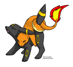 ambiguous_gender canine charmander eeveelution feral fire fox mammal nintendo pokémon reilain sex shoubi umbreon video_games
Rating: Explicit
Score: 8
User: DarkWolf6052
Date: August 29, 2013