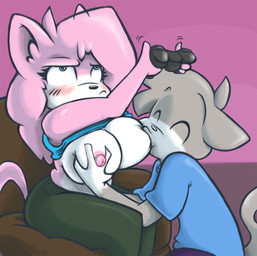 2013 aeris_(vg_cats) annoyed anthro areola big_breasts blue_eyes blush breast_fondling breast_grab breast_suck breastfeeding breasts cat duo erect_nipples feline female fondling game_controller grey_hair hair happy joelasko leo_(vg_cats) male mammal nipples pink_hair smile vg_cats
Rating: Questionable
Score: 42
User: Dogenzaka
Date: August 15, 2014 2013 aeris_(vg_cats) annoyed anthro areola big_breasts blue_eyes blush breast_fondling breast_grab breast_suck breastfeeding breasts cat duo erect_nipples feline female fondling game_controller grey_hair hair happy joelasko leo_(vg_cats) male mammal nipples pink_hair smile vg_cats
Rating: Questionable
Score: 42
User: Dogenzaka
Date: August 15, 2014
